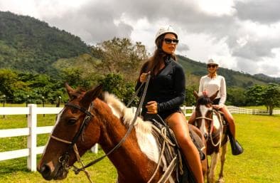 7 TOURS in 1 Day: Zipline Chairlift ATV Horseback Punta Cana