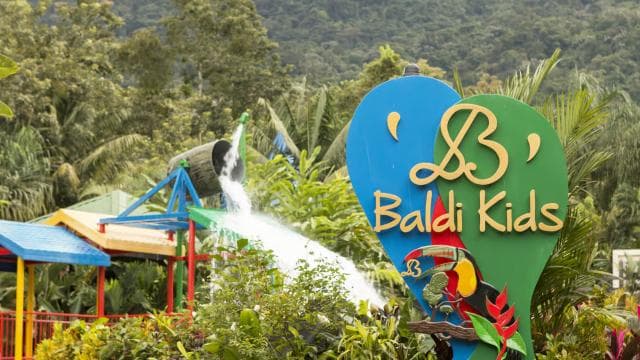 Costa Rica: Baldi Hot Springs Day Pass with Optional Meals