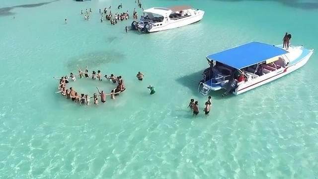 From Bayahibe: Saona Island, Open Bar, Speedboat & Lunch