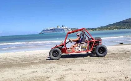 Puerto Plata: Buggy Tour with Cigar Factory & Beach Stop