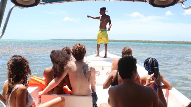 From Punta Cana: Saona Island Trip via Speedboat with Lunch