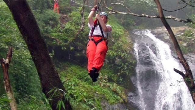 Amazing 11 Waterfalls Zipline Tour / Jaco / Transport Incl