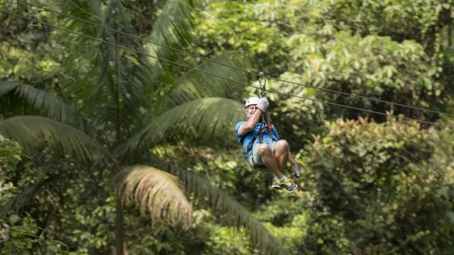 San Jose: San Luis Rainforest and Zipline Tour with Lunch
