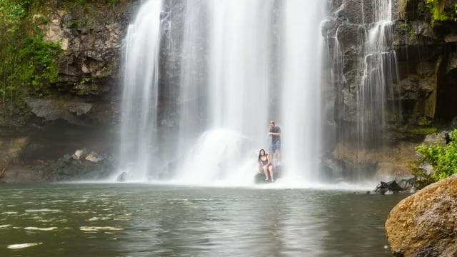 Tamarindo: Celeste River and Llanos de Cortez Waterfall