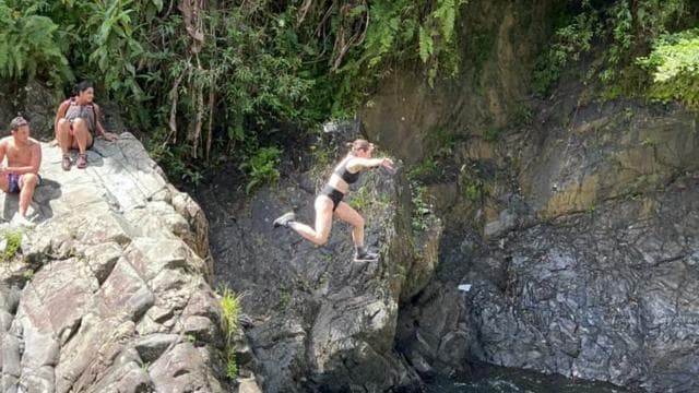 El Yunque Rainforest: Waterfalls, Waterslides and Rope-swing