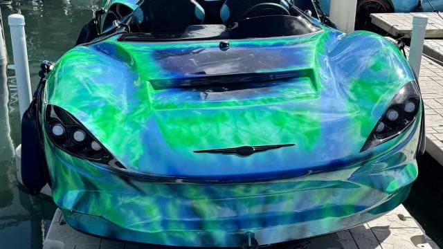 San Juan: WATER JET CAR-Green McLaren Experience