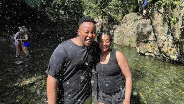 El Yunque Rainforest Famous Waterslide, Waterfalls