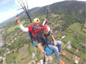Private: Jarabacoa Sky Adventure: Tandem Paragliding & GoPro