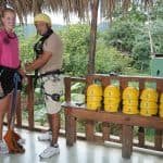 Punta Cana: Ziplines Adventures & Monkeyland Entry