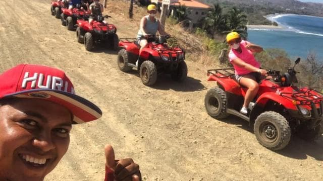 Guanacaste: ATV and Zip Line Adventure with Beach Hopping