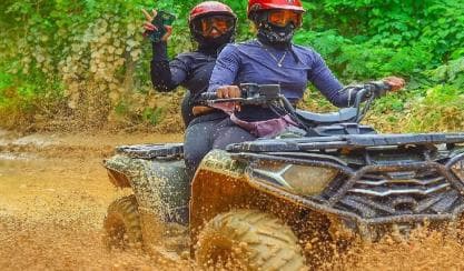 Punta Cana: Buggy Tour with Cenote & Macao Beach Visit