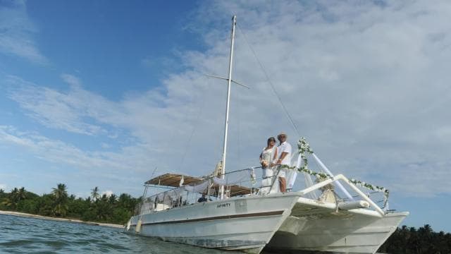 Small-Group Cruising and Snorkeling Catamaran Tour