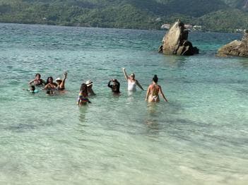 Samana: Cayo Levantado with Transportation Included