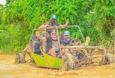 Private: Punta Cana: Buggy Tour with Cenote Swim & Macao