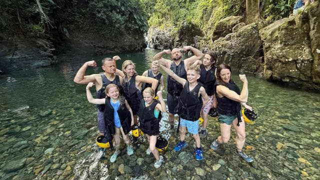 San Juan: El Yunque Tour Water Slide, Rope Swing & Pickup