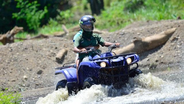 From Jaco Beach: Jungle, Beach and River ATV Adventure