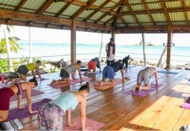 Las Galeras: Morning Yoga or Aerial Yoga at Villa Serena