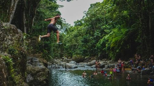 El Yunque Rainforest Hike & Waterslide VIP Small group tour