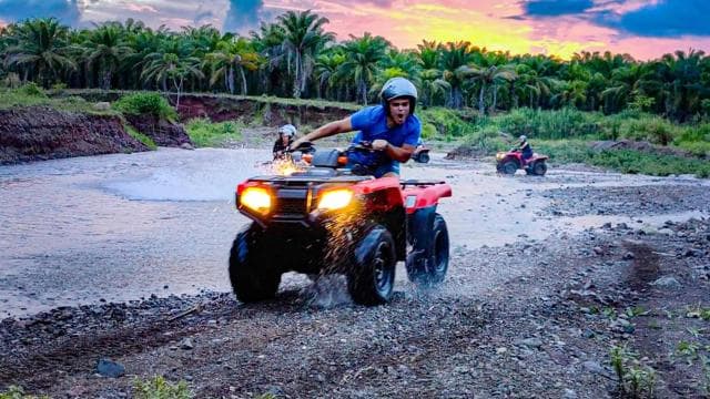 Manuel Antonio: ATV Adventure with Rainforest and Waterfalls