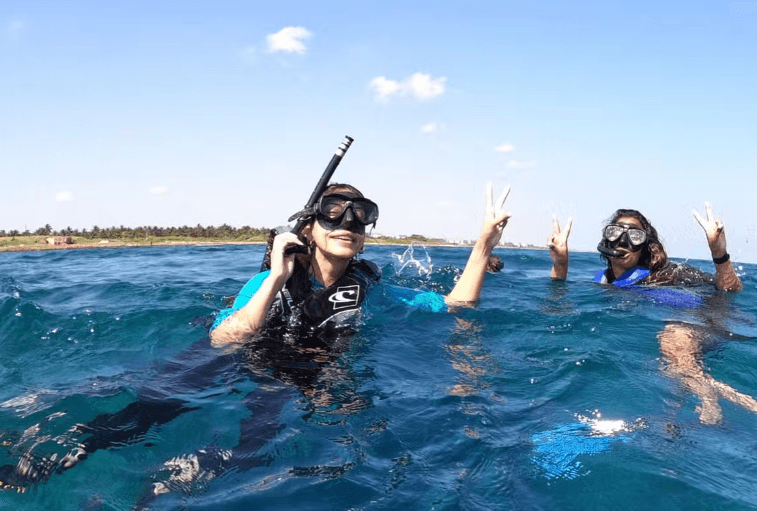 Snorkelling in Havana