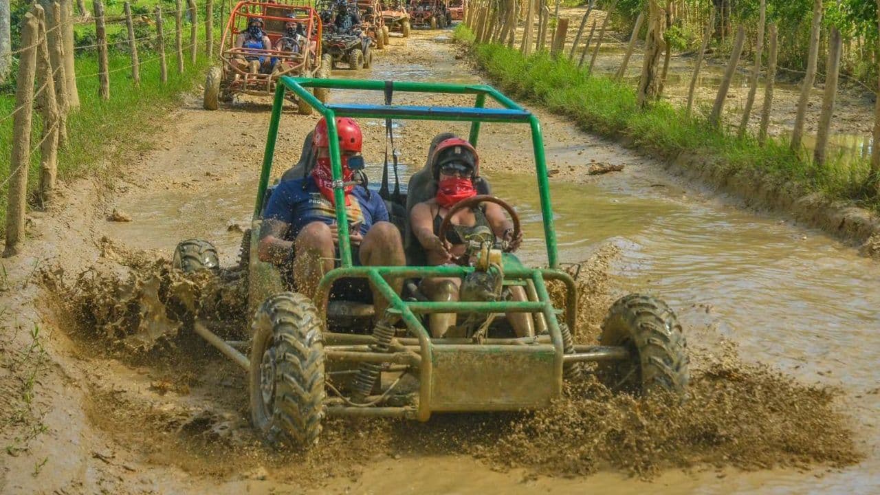 Dune Buggy Punta Cana Beach Macao with Cenote