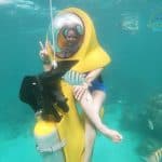From Punta Cana: ScubaDoo, Snorkel & Glass Bottom Boat Tour