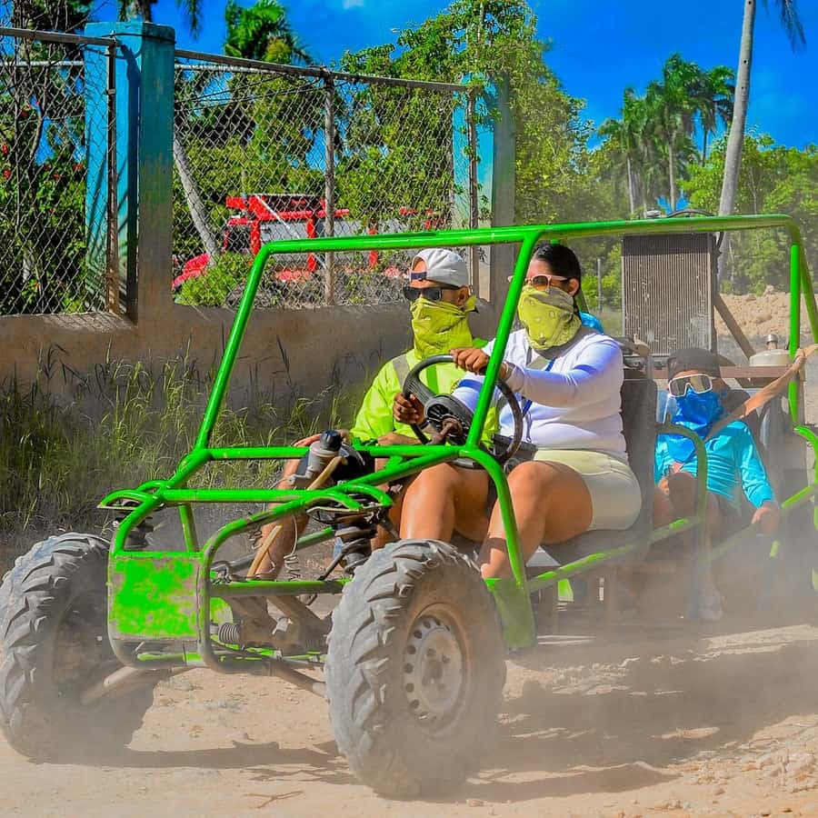 Punta Cana Buggy Tour with Cave, Macao Beach, and Mamajuana