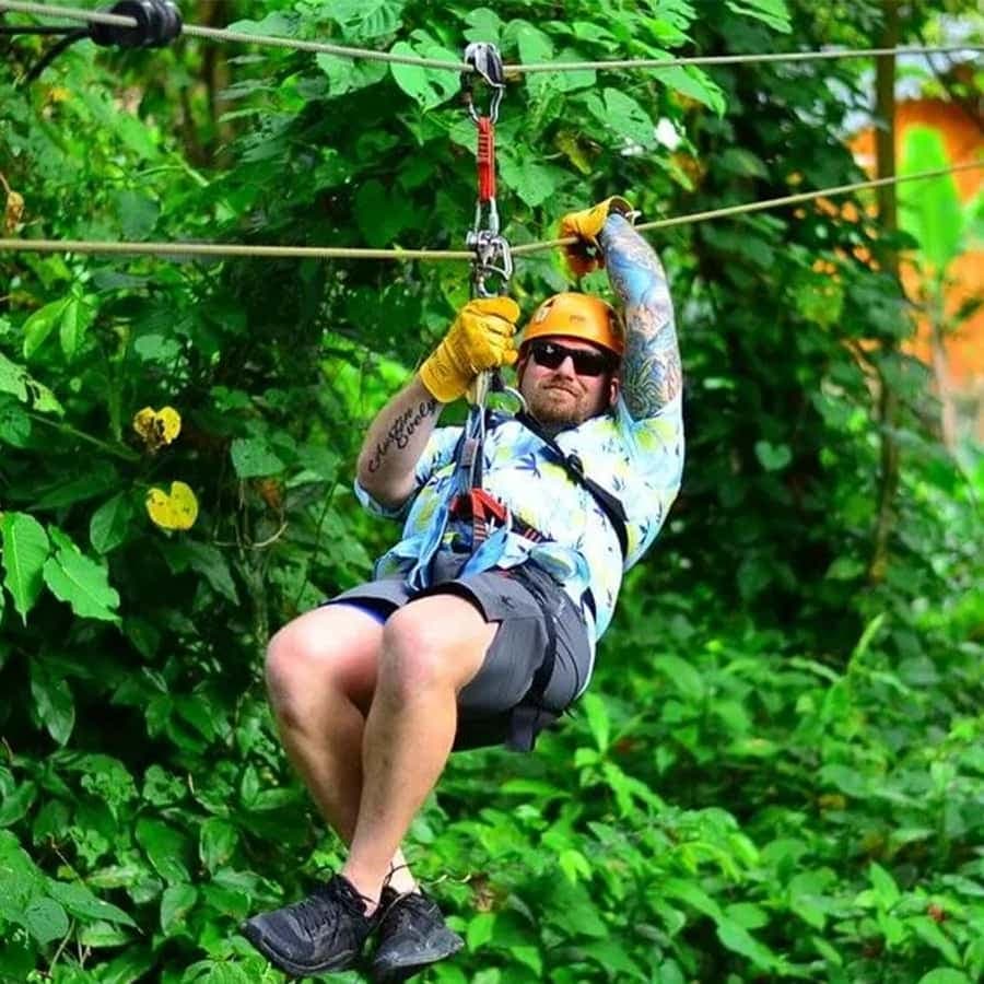 Punta Cana: Half-Day Zipline Tour