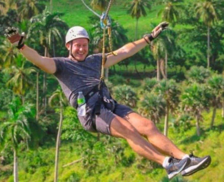 Punta Cana: Zip Line Adventure with Suspension Bridge