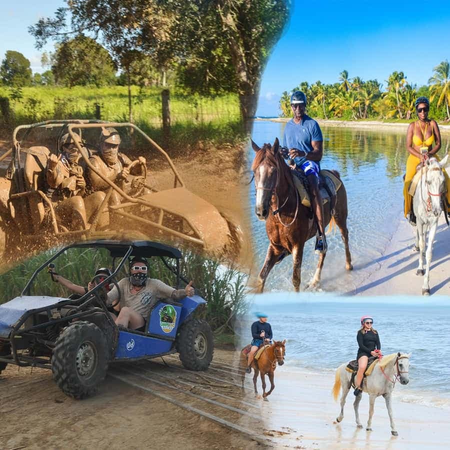 Bayahibe: Buggy and Horseback Riding Tour