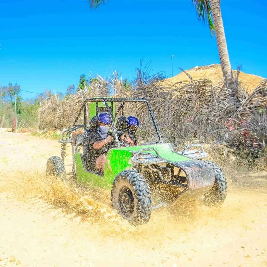 Tour in buggy half-day and beach cenote :Punta Cana