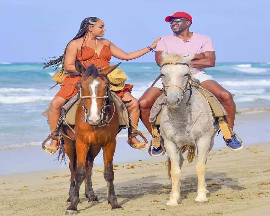 Wild horseback ride in Punta Cana
