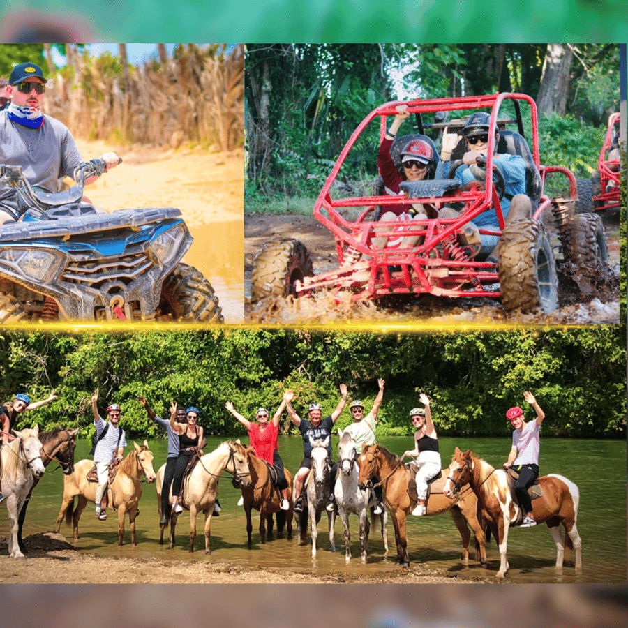 Bayahibe: ATV 4X4 or Buggy & Horseback Ride from La Romana