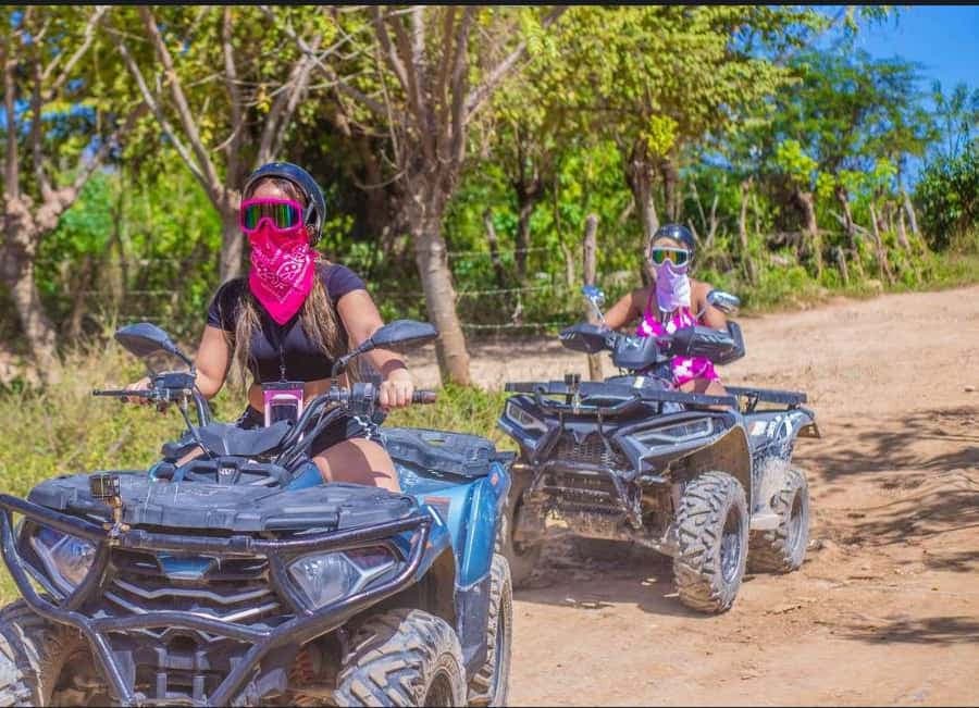 Punta Cana ATV Adventure: Beach & Cenote Tour with Pickup