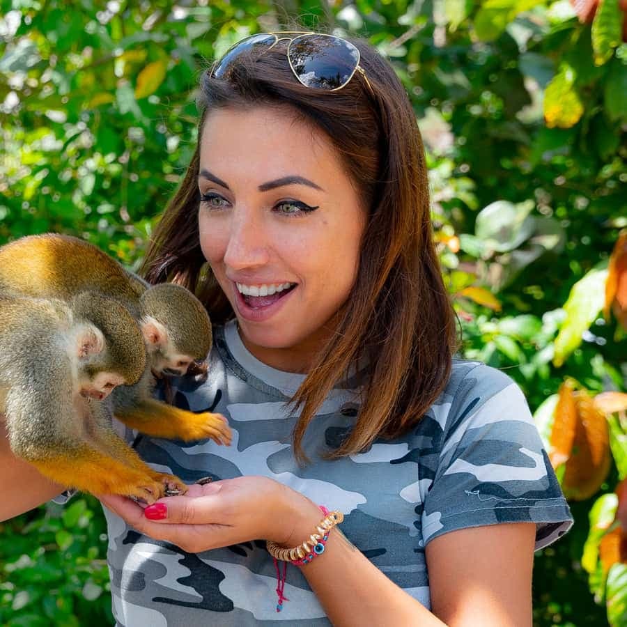 From Bayahibe: Half Day Monkeyland Safari