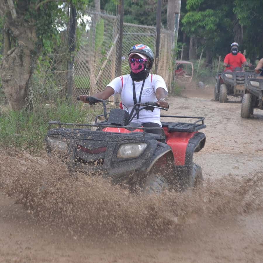 Punta Cana Off-Road 4x4 ATV: Beach,Cave Dip & Mamajuana Shot