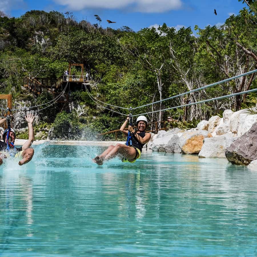 Blue Hole and Scape Park Cap Cana Entry Ticket