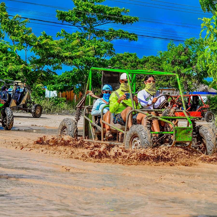 Punta Cana Buggy Tour with Cave, Macao Beach, and Mamajuana