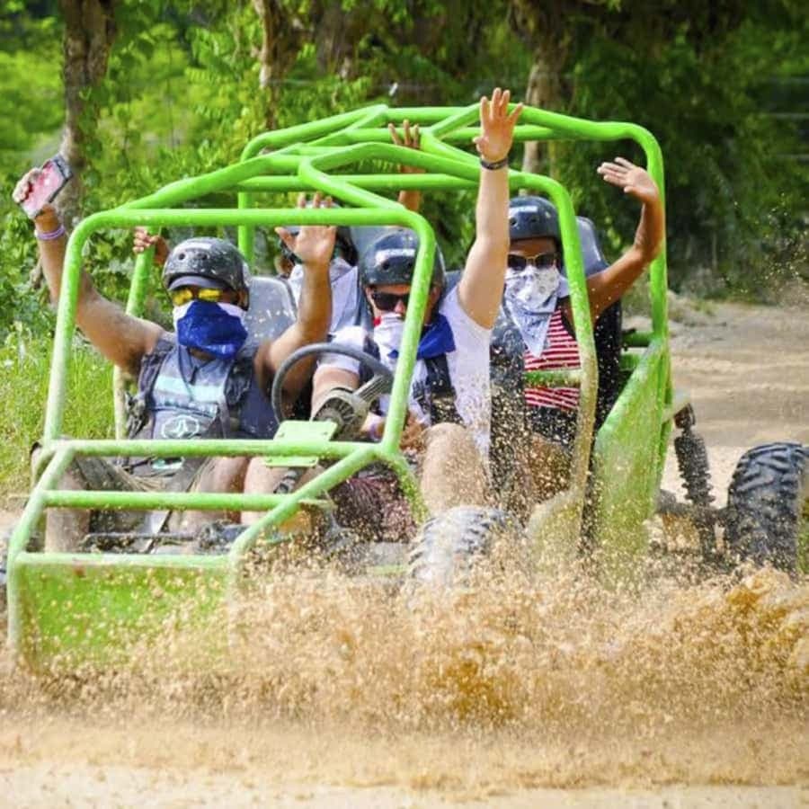 Punta Cana: Buggy Tour with Macao Beach Visit