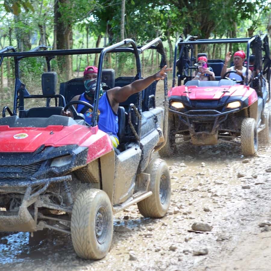 Punta Canta: Macao Beach Off-Road Buggy Tour with Swimming