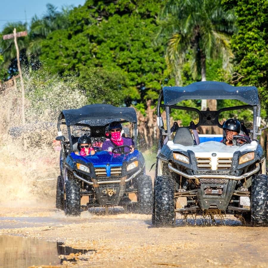 Macao Beach: Buggy Safari and Cenote Swimming with Pickup