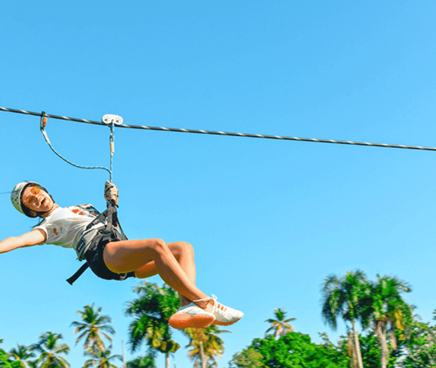 Punta Cana: Half-Day Zipline Tour