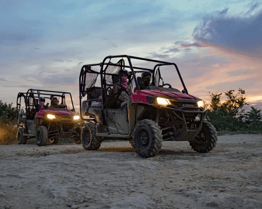 Punta Cana: Sunset Buggy Tour With Cave Swim and Dance Show