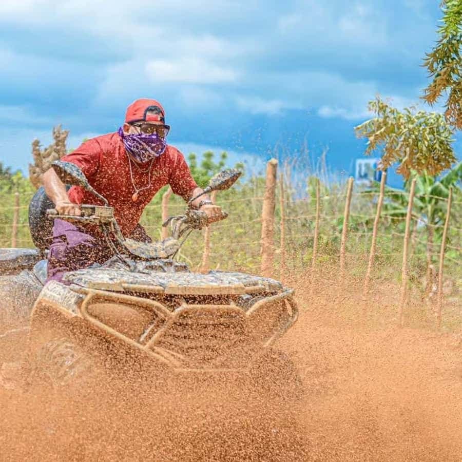 Punta Cana: ATV Tour with Macao Beach and Cave Swim