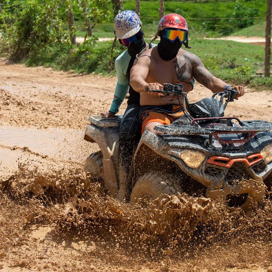 Macao Beach Atv Adventure with Cave Swim