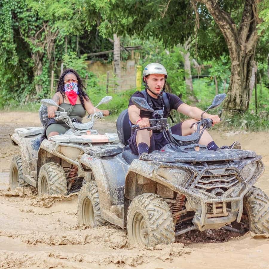 Punta Cana: ATV Adventure with blue cave and Macao Beach