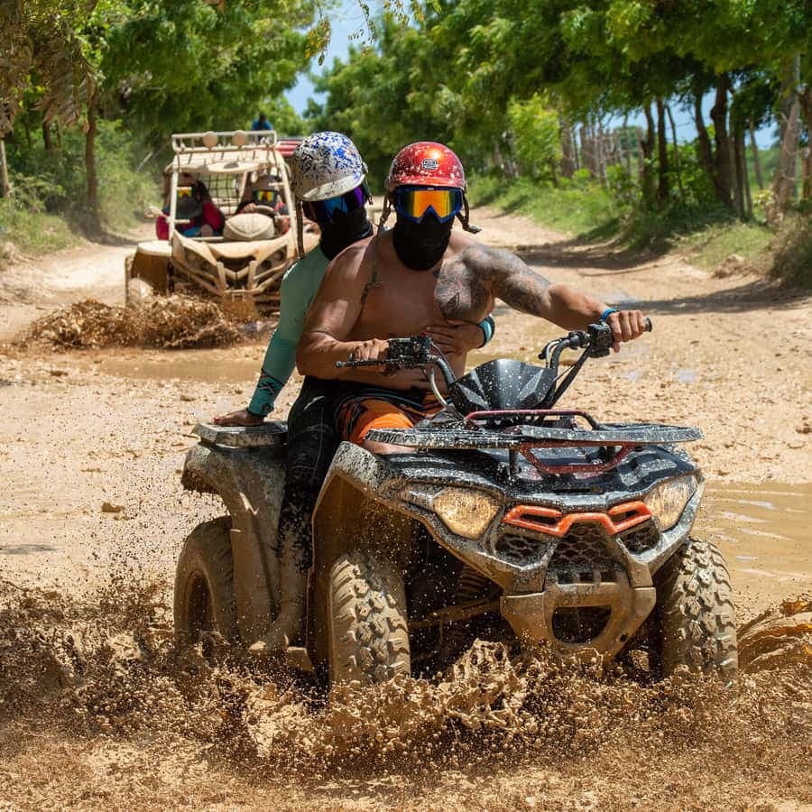 Macao Beach Atv Adventure with Cave Swim