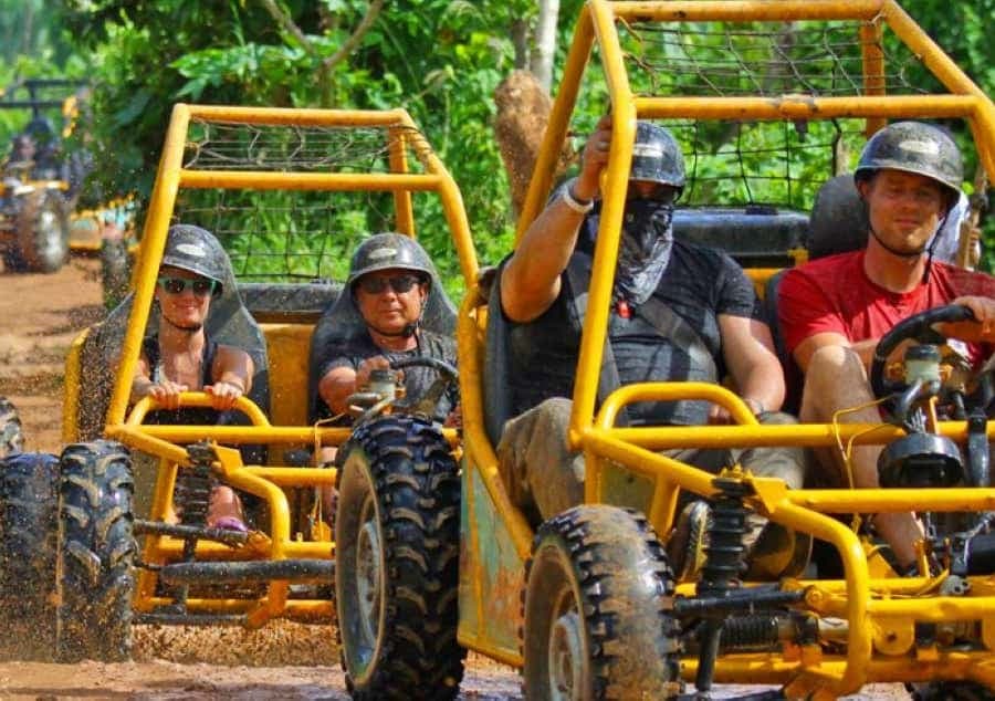 Punta Cana: Playa Macao Buggy Tour with Cave Swim