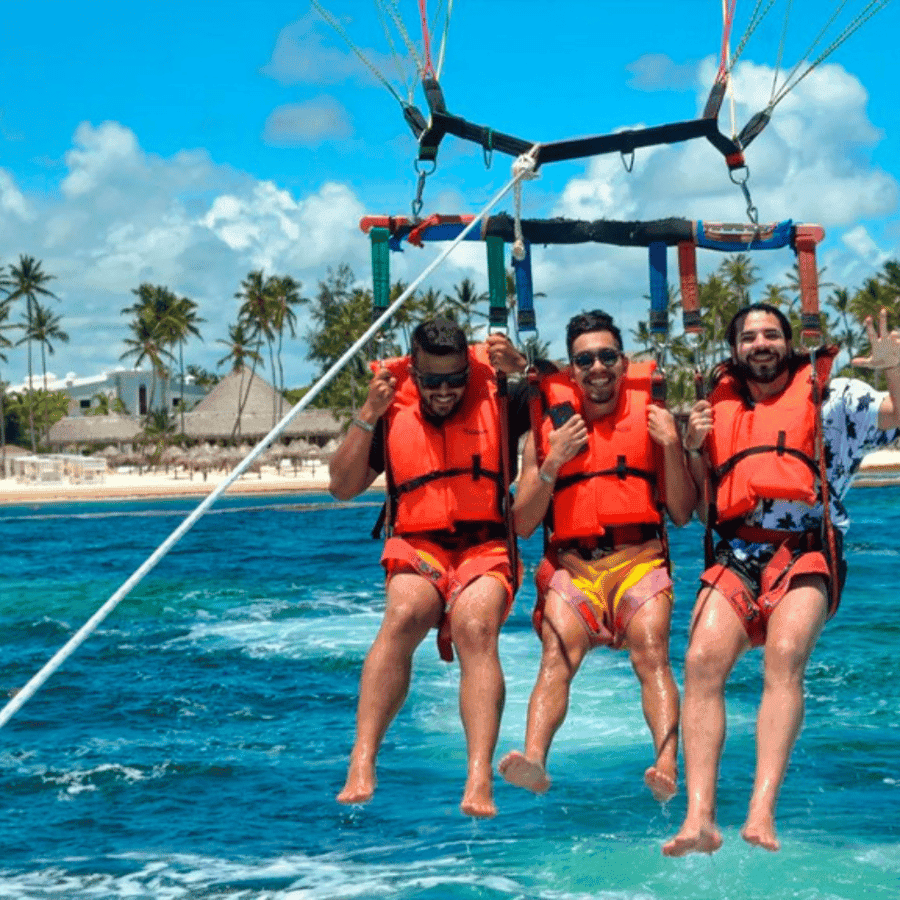 Punta Cana: Parasaling Adventure on the beach