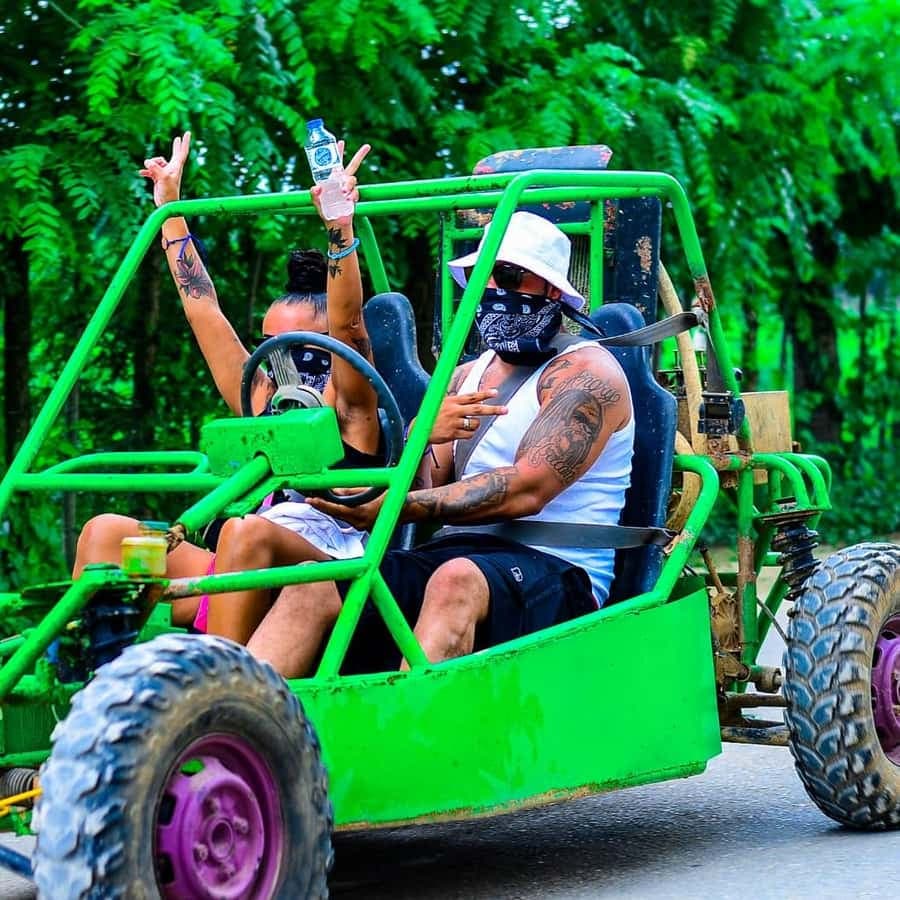 Punta Cana: Buggy Tour with Cenote Visit